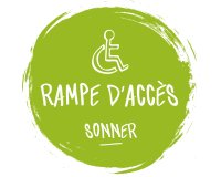 Adhésif design pour carillon d'appel - Vert