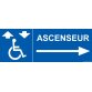 Signalisation - Ascenseur - flèche droite