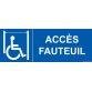 Panneau ascenseur PMR - Accès fauteuil