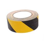 Adhésif antidérapant ECO -  jaune et noir - 18,3 mx 50mm