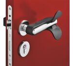 Coude "Mains libres" pour poignée de porte