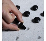 Clou Podotactile à Frapper en Polymère FRAPLOX