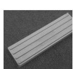 30 bandes d'aide au guidage en béton blanc -PU