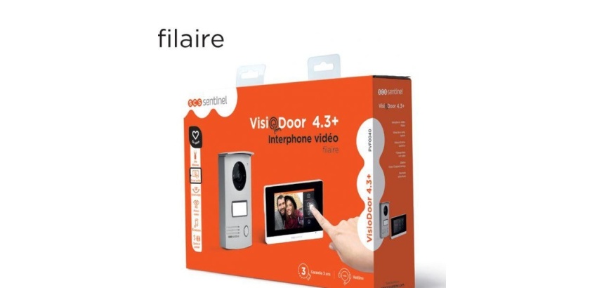 Interphone Vidéo - VISIODOOR 4-3 +