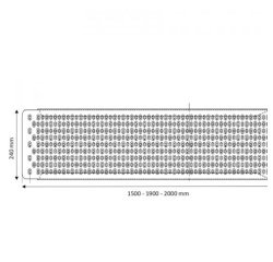 Paire de rampes de chargement en aluminium