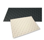 Dalle podotactile polyuréthane Blanche WATLEX - A coller - 3  (445 x 400 mm)