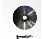 Plot Podotactile Bombé à Visser - en aluminium