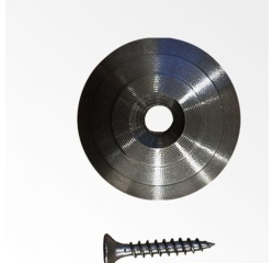 Plot Podotactile Bombé à Visser - en aluminium