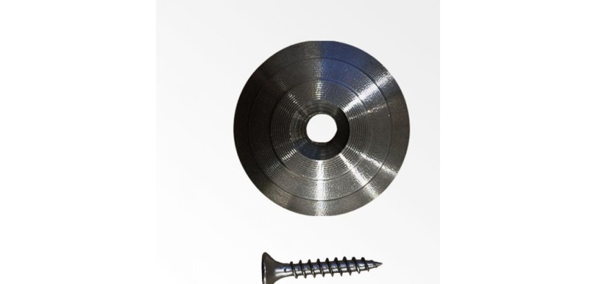 Plot Podotactile Bombé à Visser - en aluminium