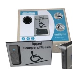 Carillon d'Appel DESIGN pour Rampe d'Accès Mobile