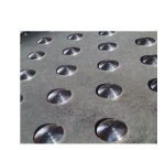 Plot Podotactile en Aluminium Brut