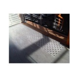 Plot Podotactile en Aluminium Brut