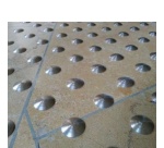 Plot Podotactile en Inox