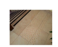 Plots Podotactile en Laiton  (Rainuré, 80 Unités)
