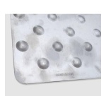 Dalle podotactile MINOX - Inox - 4 formats - Int/Ext