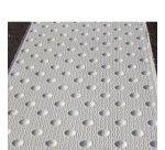 Dalle podotactile Blanche METACRY - Résine méthacrylate - 600 x 412 mm - Extérieure
