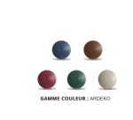 Clous Podotactiles en Acier Zingué Coloré ARDEKO  (250 Unités, Blanc, Tige standard)