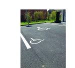 Peinture pour parking et signalisation au sol - blanche sans toluène - Extérieur Poids:25 kg