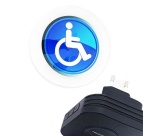 Bouton d'Appel pour Vitrine de Magasin SENSORING  (Double)