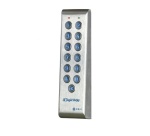 Digicode étroit inox 2 Relais