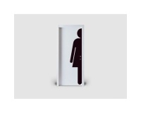 Silhouette femme  (1000 x 210 mm, Côté droit)