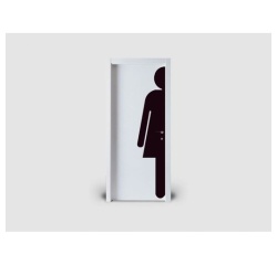Silhouette femme  (1000 x 210 mm, Côté droit)