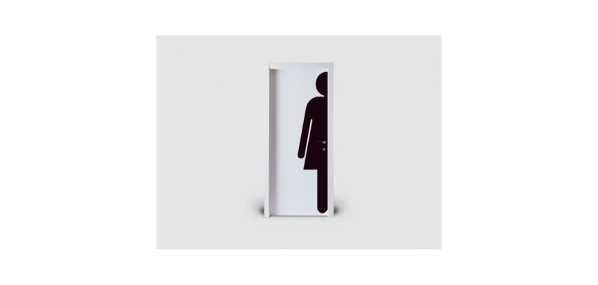 Silhouette femme  (1000 x 210 mm, Côté droit)