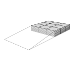 Palier pour Rampe de Seuil Modulable d'Intérieur - 144 à 160 mm