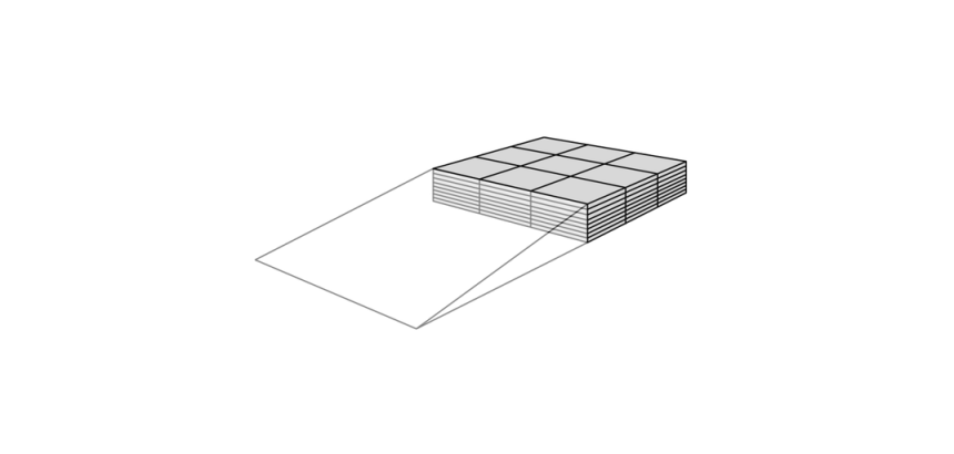 Palier pour Rampe de Seuil Modulable d'Intérieur - 144 à 160 mm