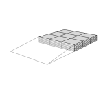 Palier pour Rampe de Seuil Modulable d'Intérieur - 108 à 124 mm