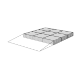 Palier pour Rampe de Seuil Modulable d'Intérieur - 72 à 88 mm (Extérieur)