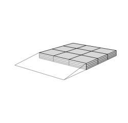 Palier pour Rampe de Seuil Modulable d'Intérieur - 72 à 88 mm