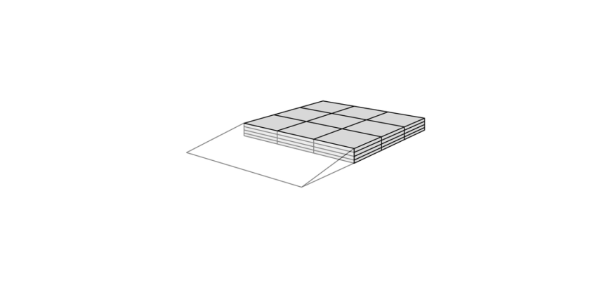 Palier pour Rampe de Seuil Modulable d'Intérieur - 72 à 88 mm