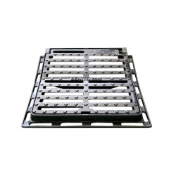 Grille de sol en fonte 460 x 475 mm