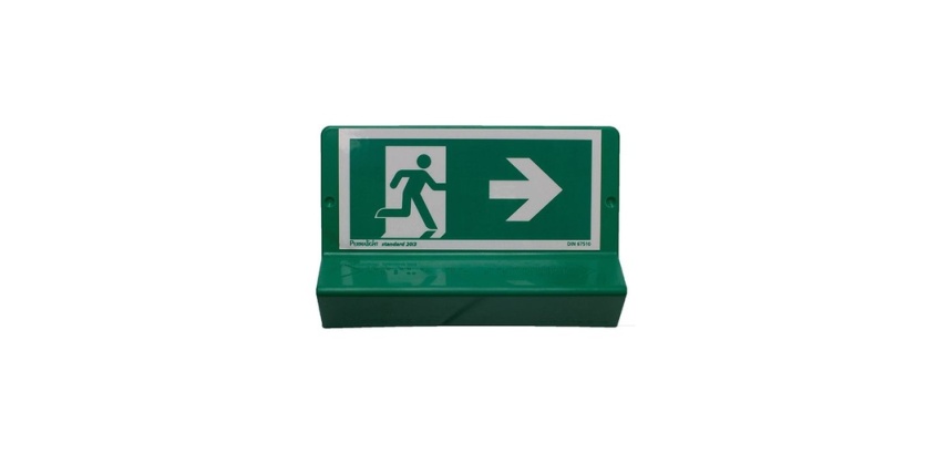 Signalétique Issue de Secours - braille