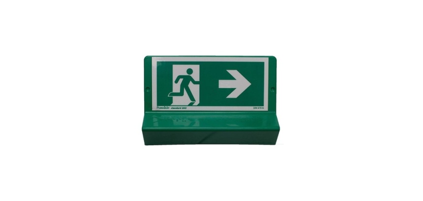 Signalétique Issue de Secours - braille