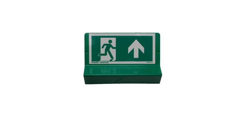 Signalétique Issue de Secours - braille