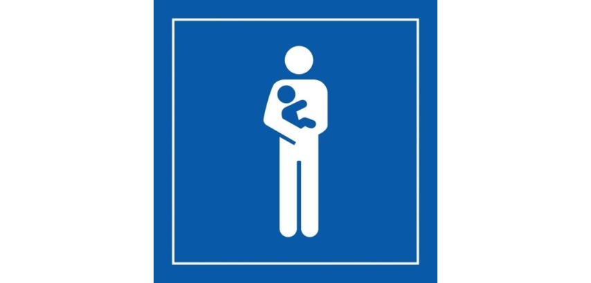 Pictogramme PI PF 058 - Accès prioritaire aux personnes avec enfant en bas âge - ISO 7001