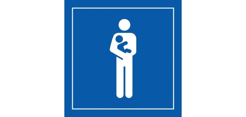 Pictogramme PI PF 058 - Accès prioritaire aux personnes avec enfant en bas âge - ISO 7001