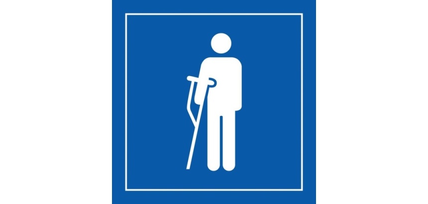 Pictogramme PI PF 056 - Accès prioritaire aux personnes blessées - ISO 7001