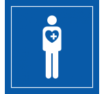 Pictogramme PI PF 057 - Accès prioritaire aux personnes souffrant de troubles graves - ISO 7001