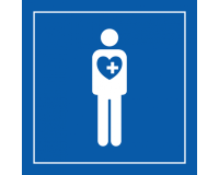 Pictogramme PI PF 057 - Accès prioritaire aux personnes souffrant de troubles graves - ISO 7001