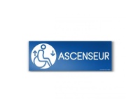 Panneau Ascenseur design Handicapé