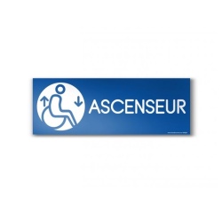 Panneau Ascenseur design Handicapé