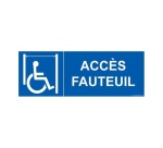 Signalisation ascenseur personnes handicapées et à mobilité réduite PMR - Accès fauteuil