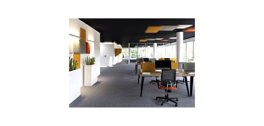 Panneau acoustique suspendu GARY AIR