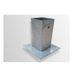 Fourreau pour Poteau Rectangulaire 80 x 40 mm