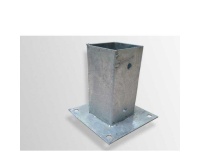 Fourreau pour Poteau Rectangulaire 80 x 40 mm