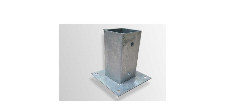 Fourreau pour Poteau Rectangulaire 80 x 40 mm