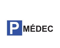 Kit panneau de parking - P MEDECIN